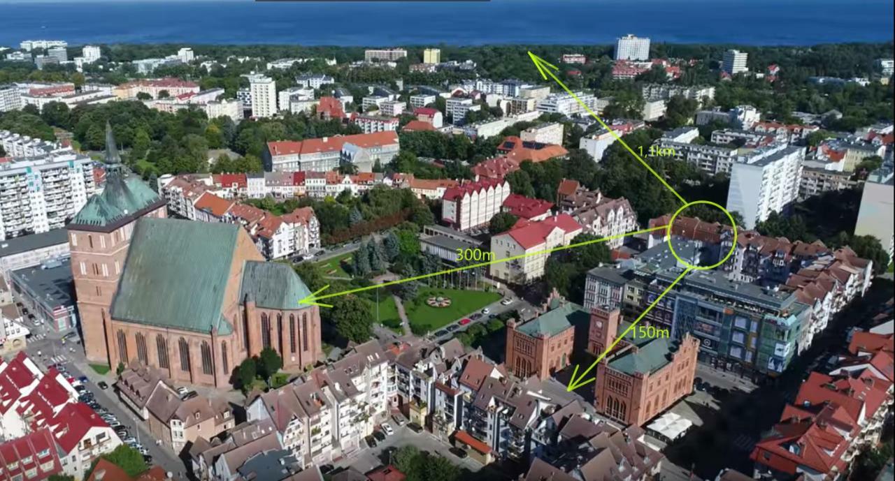 Apartament Kolobrzeg Starowka Welcome Home Eksteriør billede